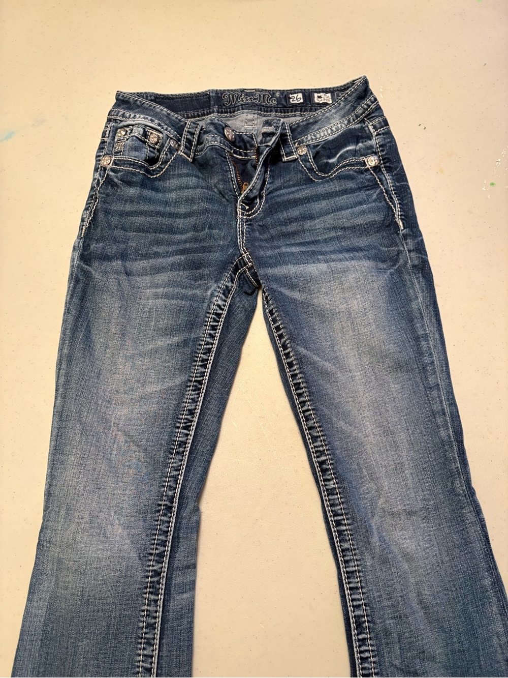 Miss Me Women's Medium Blue Bootcut Jeans
